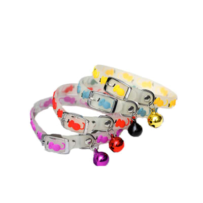 COLLAR GATO SILICONA DISEÑOS WONDER CAT1
