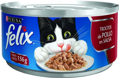 LATA FELIX TROCITOS DE POLLO EN SALSA 156GR1