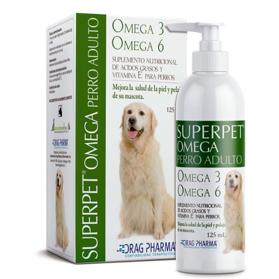 SUPERPET PERRO ADULTO OMEGA 3/6 125 ML VITAMINAS1