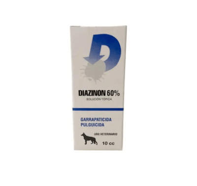 DIAZINON 60% ANTIPULGAS 10CC1