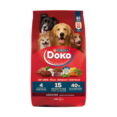 DOKO PERRO CARNE, POLLO Y CEREALES ADULTO1