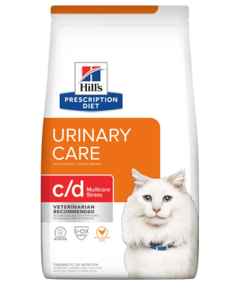 HILL'S CAT PRESCRIPTION DIET C/D MULTICARE STRESS CUIDADO URINARIO 1,8KG1