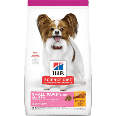 HILL'S PERRO SCIENCE DIET ADULT LIGHT SMALL PAWS 2KG1