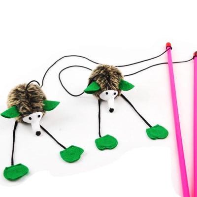 JUGUETE GATO VARITA C/RATON Y SONIDO1