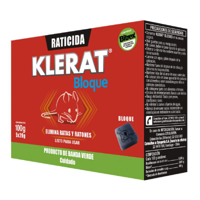 KLERAT BLOQUE CONTROL PLAGAS 100GR1