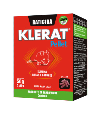 KLERAT PELLET CONTROL PLAGAS 50GR1