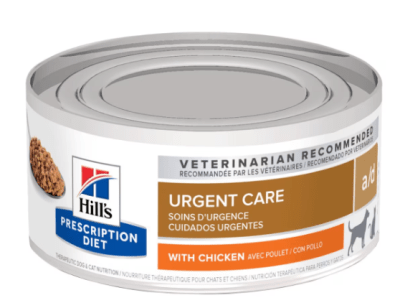 LATA HILL'S PRESCRIPTION DIET A/D PERROS Y GATOS URGENT CARE 156GR POLLO1