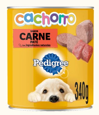 LATA PEDIGREE CACHORRO 280GR PATE POLLO1