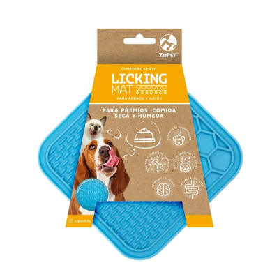 LICKING MAT CUADRADO CELESTE1