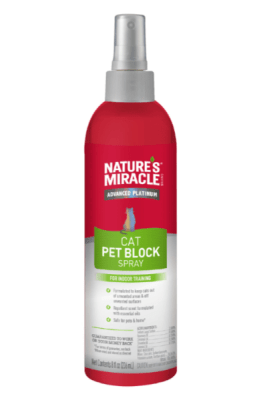 SPRAY REPELENTE GATOS AVANZADO NATURE'S MIRACLE 236ML1