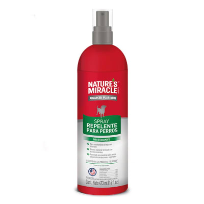 SPRAY REPELENTE PERROS AVANZADO NATURE'S MIRACLE 473ML1