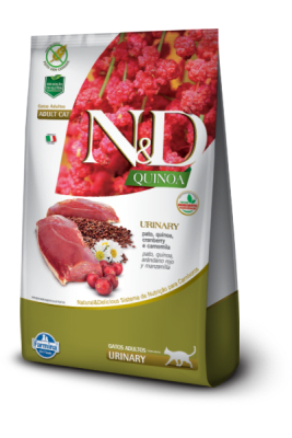 N&D QUINOA GATO ADULTO URINARY PATO, ARANDANO ROJO Y MANZANILLA1