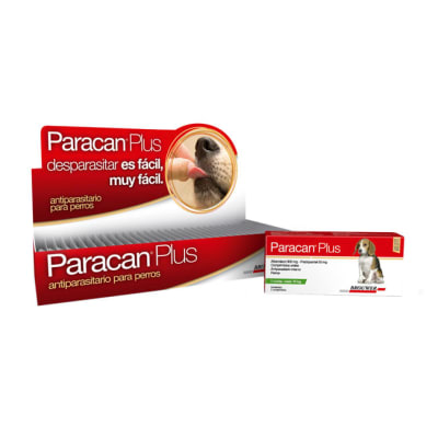PARACAN PLUS (1 COMPRIMIDO) ANTIPARASITARIO INTERNO PERROS1