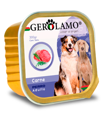 GEROLAMO PATE PERRO ADULTO 300 GRS1