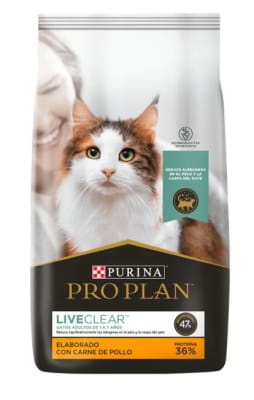 PRO PLAN GATO ADULTO LIVE CLEAR 3KG1