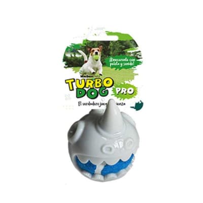 RINOCERONTE CON PELOTA Y SONIDO TURBO DOG PRO1