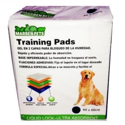 SABANILLA ADIESTRAMIENTO 60X60CM MARBEN PETS 30 UNIDADES1