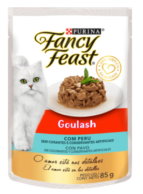 SACHET FANCY FEAST GOULASH PAVO 85GR1