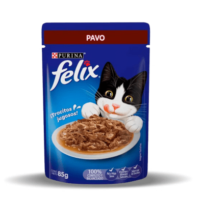 SACHET FELIX PAVO EN SALSA 85GR1