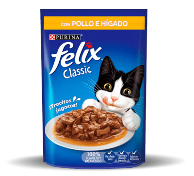 SACHET FELIX POLLO 85GR1