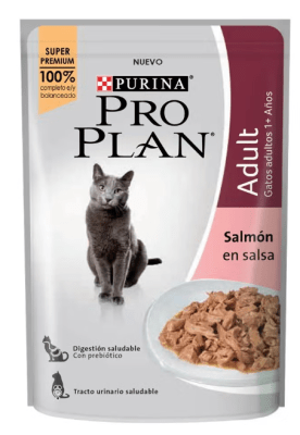 SACHET PRO PLAN GATO ADULTO SALMON 80GR1