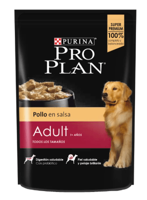 SACHET PRO PLAN PERRO ADULTO POLLO 100GR1