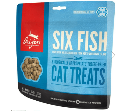 SNACK ORIJEN SIX FISH CAT 35.5 GR1