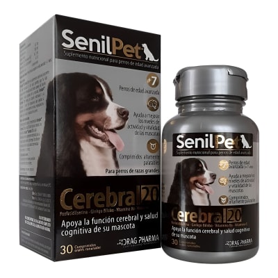 SENILPET RAZA GRANDE 30 COMPRIMIDOS VITAMINAS1