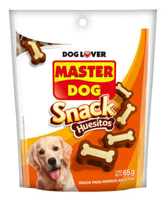 SNACK MASTER DOG HUESITOS 65GR1