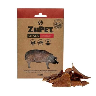 SNACK PERRO ZUPET CERDO DESHIDRATADO 35GR1