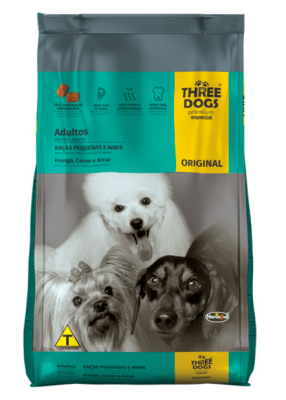 THREE DOGS ORIGINAL PERRO ADULTO RAZAS PEQUEÑAS Y MINI1