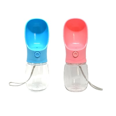 BEBEDERO PARA PASEO CON DISPENSADOR PEQUEÑO 350ML1