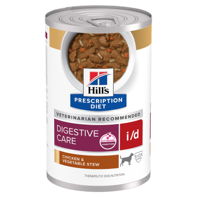 LATA HILL'S PRESCRIPTION DIET PERRO I/D CUIDADO DIGESTIVO 370GR PAVO1