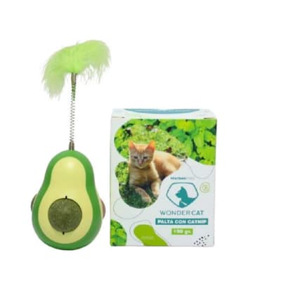 JUGUETE GATO PALTA CON CATNIP WONDER CAT1