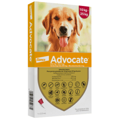 ADVOCATE PERRO 10KG A 25KG (2.5ML)