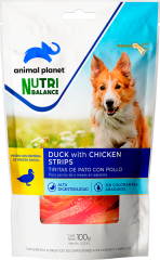 ANIMAL PLANET NB SNACK PERROS TIRITAS 100GR