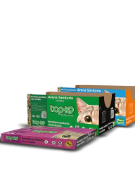 ARENERO DESECHABLE TOP K9 ECOLOGICO 2KG