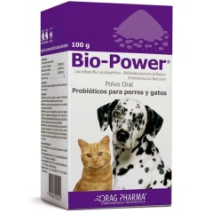 BIO POWER 100 GRS PROBIOTICOS PERROS Y GATOS