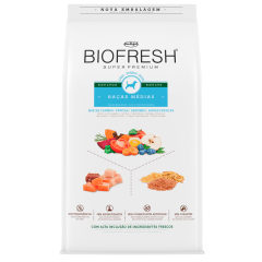 BIOFRESH PERRO ADULTO RAZA MEDIANA 10KG