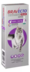 BRAVECTO GATO PLUS 6.25 A 12 KG (PIPETA ANTIPULGAS Y ANTIGARRAPATAS)