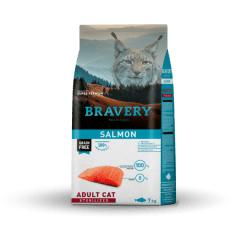 BRAVERY GATO ADULTO ESTERILIZADO SALMON