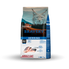 BRAVERY GATO ADULTO ARENQUE 2KG