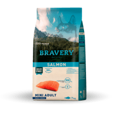 BRAVERY PERRO ADULTO RAZAS PEQUEÑAS SALMON