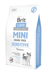 BRIT CARE PERRO ADULTO MINI GF SENSITIVE VENADO 2KG