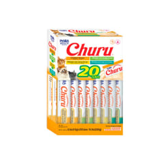 CHURU GATO BOX 20 UNIDADES VARIEDAD DE POLLO