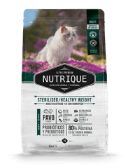 NUTRIQUE GATOS ESTERILIZADOS HEALTHY WEIGHT 2KG