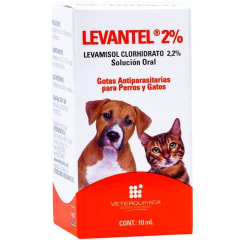 LEVANTEL 2% GOTAS ANTIPARASITARIO INTERNO