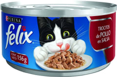 LATA FELIX TROCITOS DE POLLO EN SALSA 156GR