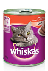 LATA WHISKAS PATÉ CARNE ADULTO 290GR