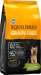 EQUILIBRIO PERRO GRAIN FREE ADULTO RAZA PEQUEÑA 2KG